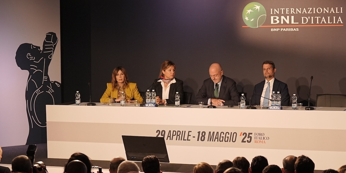 Binaghi presenta gli Internazionali d'Italia: "Sarà un successo, cerchiamo nuovi Sinner"