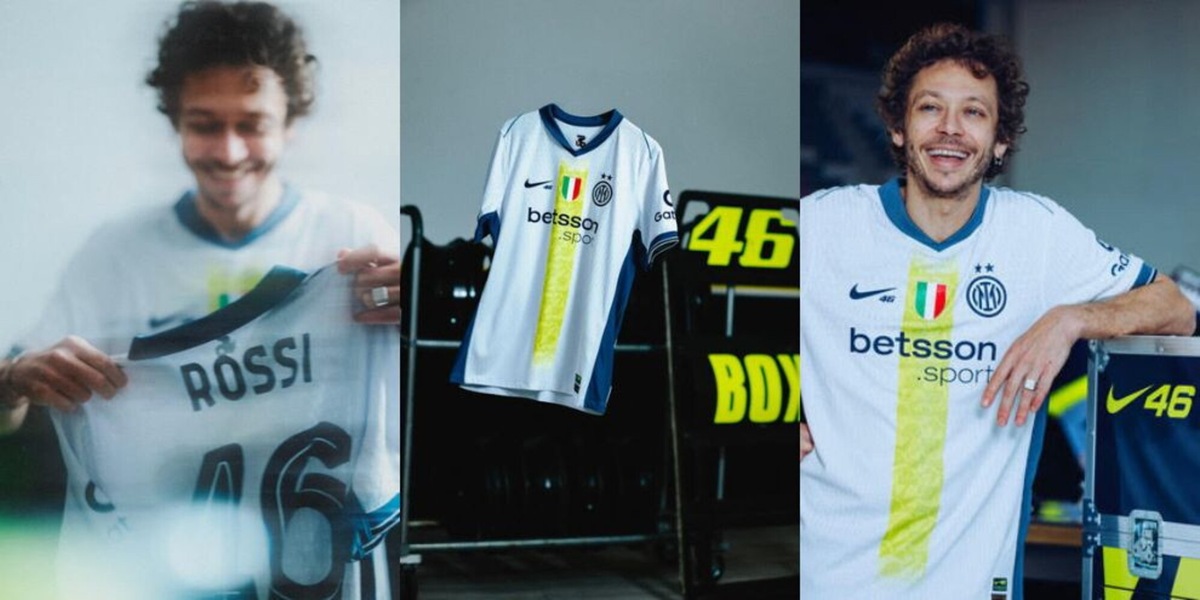 Inter e Valentino Rossi: la maglia speciale fa impazzire i tifosi