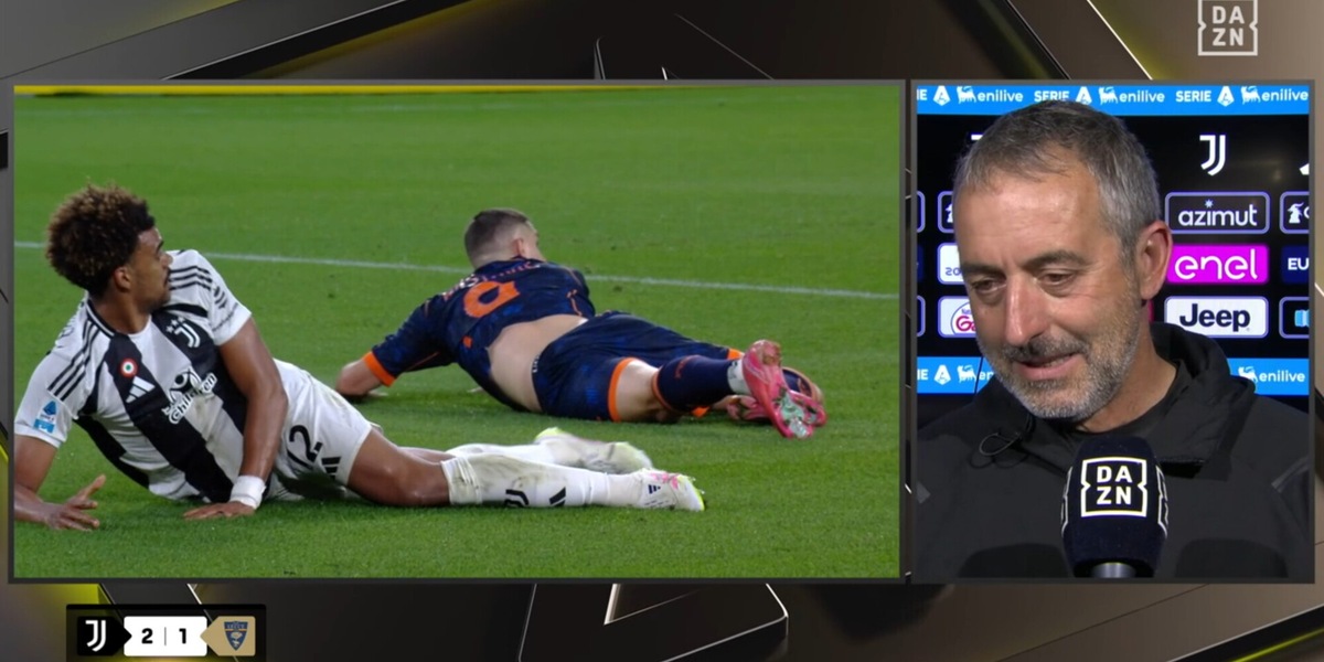 Giampaolo non si trattiene e ridacchia in diretta tv dopo Juve-Lecce: "Dai, è clamoroso!"