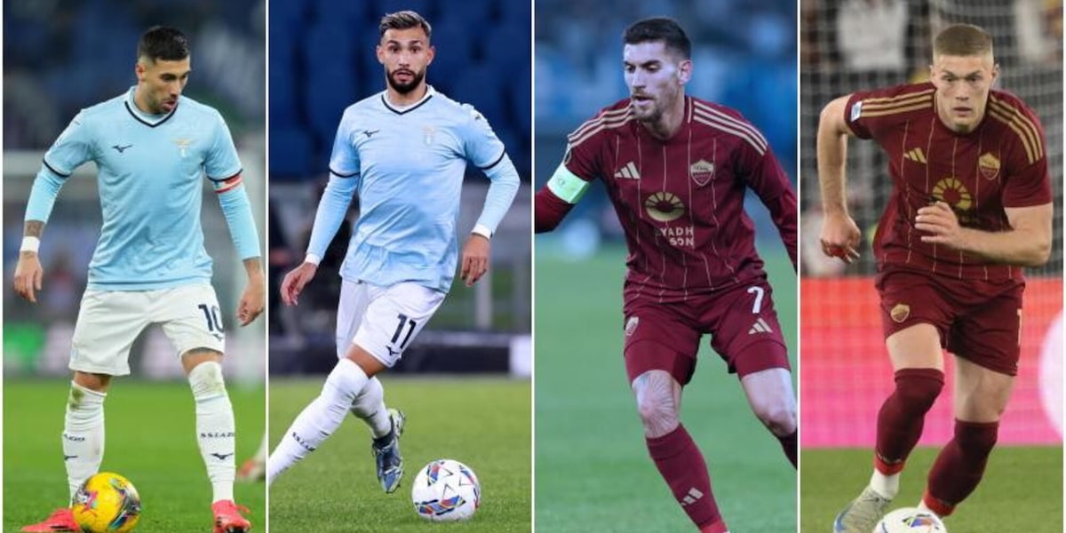 Lazio-Roma, le formazioni ufficiali di Baroni e Ranieri
