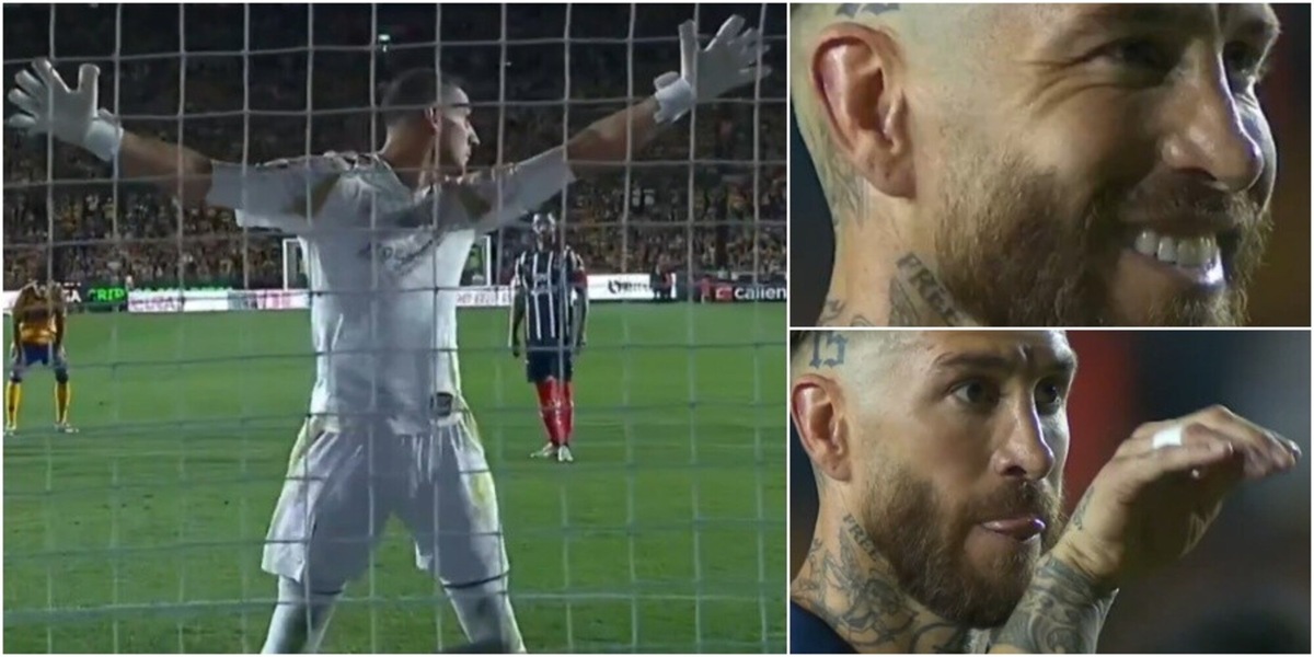 Il portiere provoca Sergio Ramos, lui come Totti: "Ti faccio il cucchiaio"