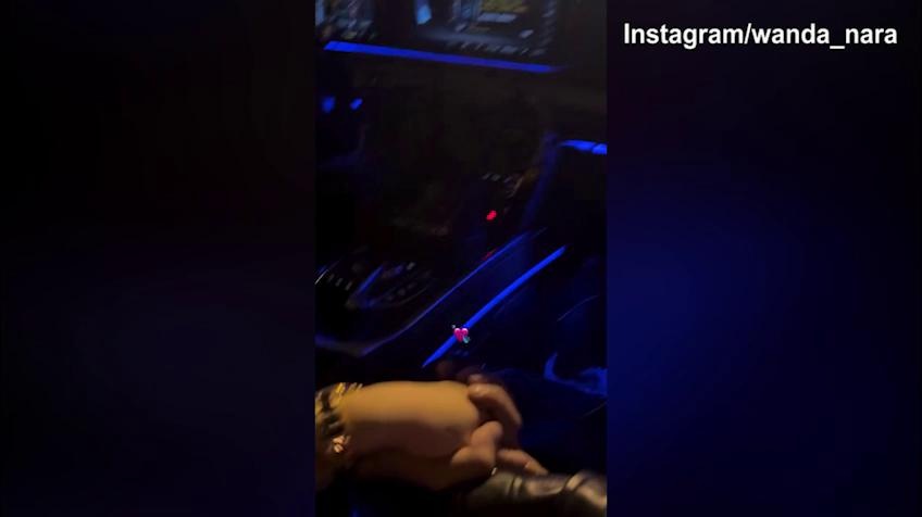 Sabato d'amore insieme per la coppia Wanda Nara-L-Gante