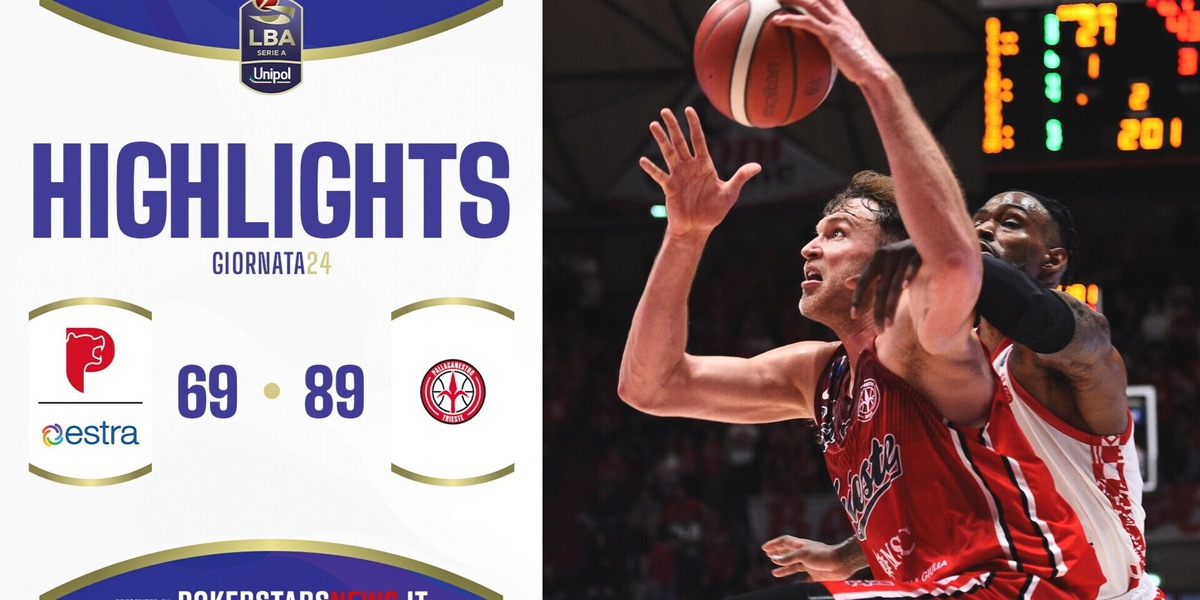 Estra Pistoia - Pallacanestro Trieste | Serie A Unipol 2024/25