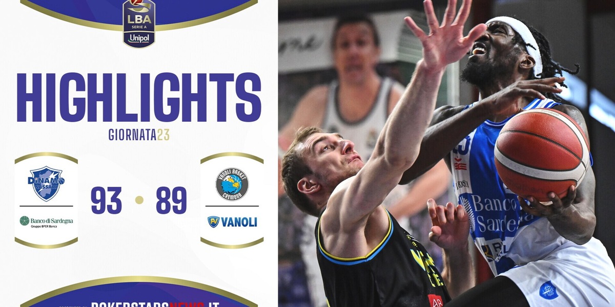 Banco di Sardegna Sassari - Vanoli Basket Cremona | Serie A Unipol 2024/25