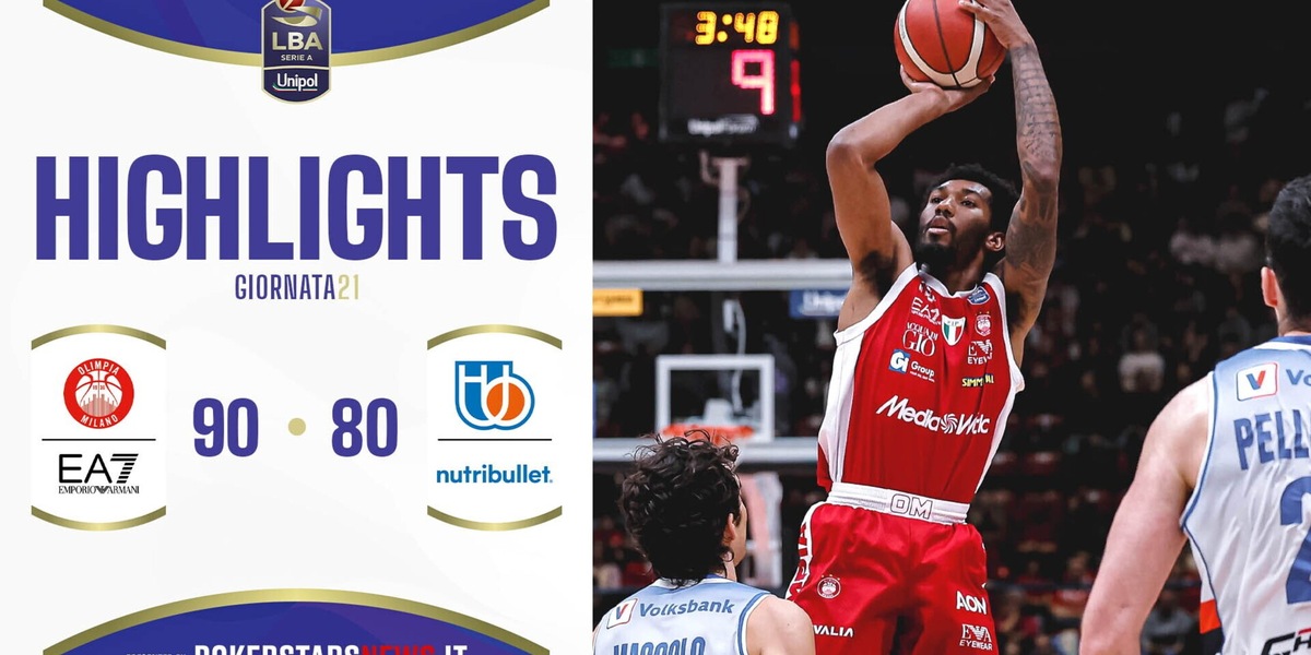 EA7 Emporio Armani Milano – NutriBullet Treviso Basket | Serie A Unipol 2024/25