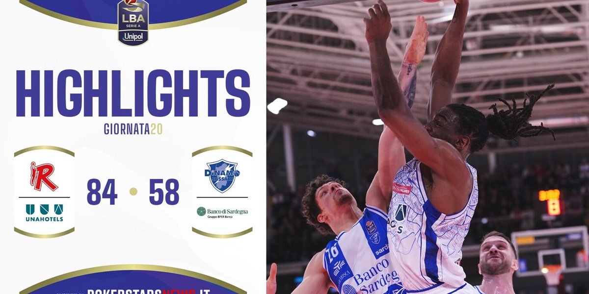 UNAHOTELS Reggio Emilia - Banco di Sardegna Sassari | Serie A Unipol 2024/25