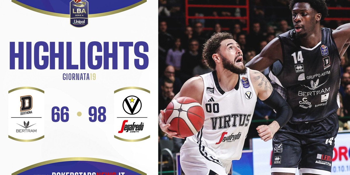 Bertram Derthona Tortona – Virtus Segafredo Bologna | Serie A Unipol 2024/25