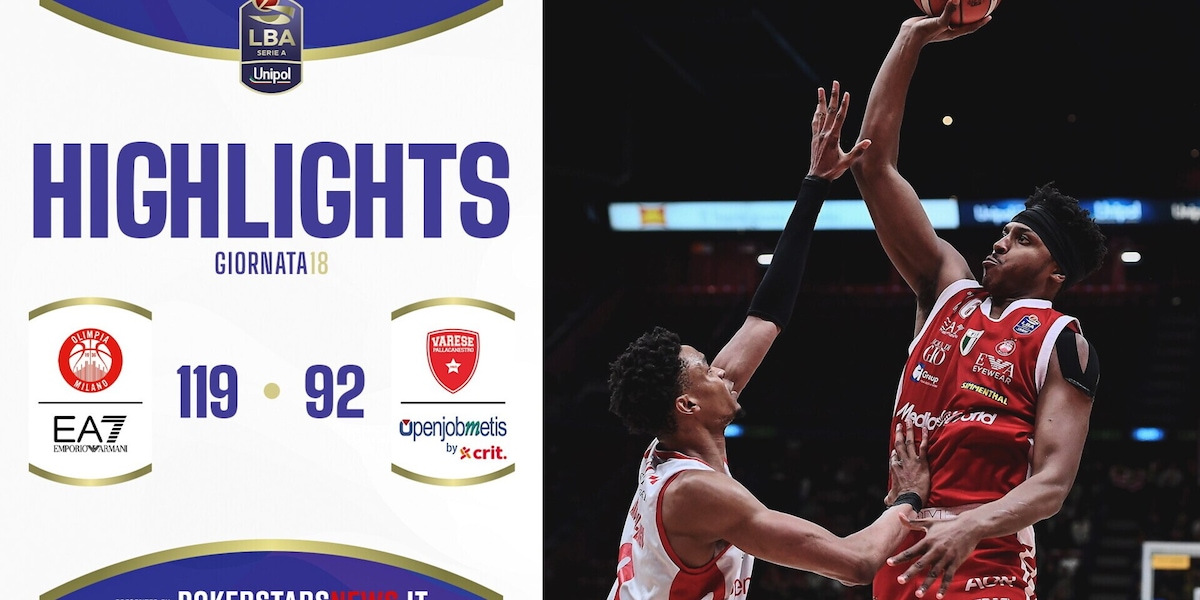 EA7 Emporio Armani Milano - Openjobmetis Varese | Serie A Unipol 2024/25