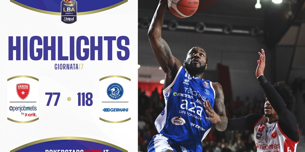 Openjobmetis Varese - Germani Brescia | Serie A Unipol 2024/25