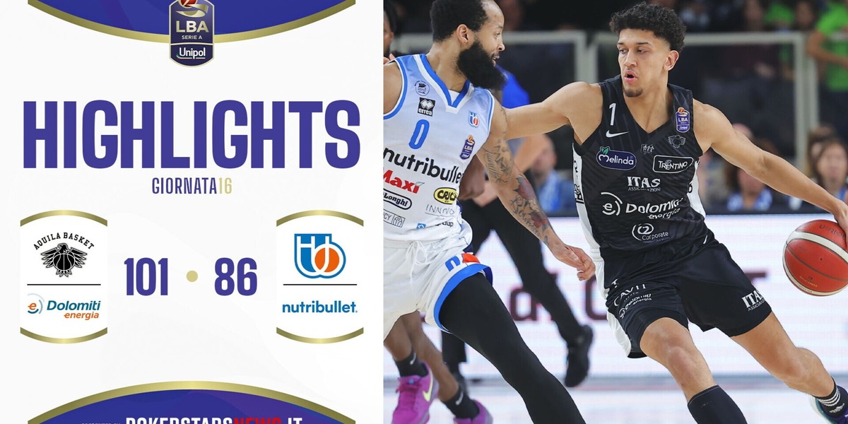 Dolomiti Energia Trentino – NutriBullet Treviso Basket | Serie A Unipol 2024/25