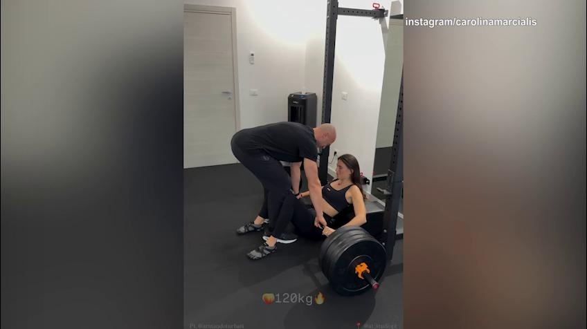Carolina Marcialis, che potenza nelle gambe