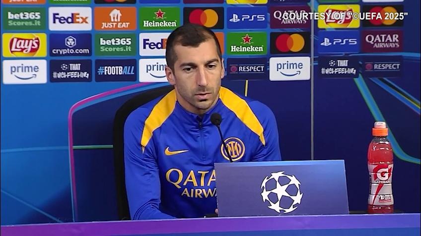 Mkhitaryan: "Siamo sereni, non ascoltiamo troppo la stampa"