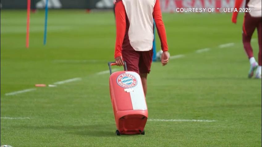 Bayern Monaco, allenamento con musica