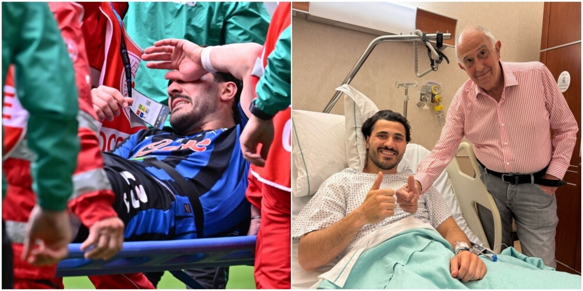 Kolasinac, intervento perfettamente riuscito