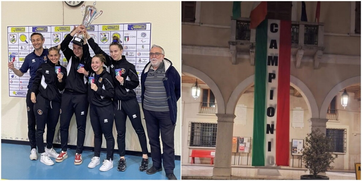 Tennistavolo, apoteosi per la Brunetti: è ancora scudetto nel campionato femminile