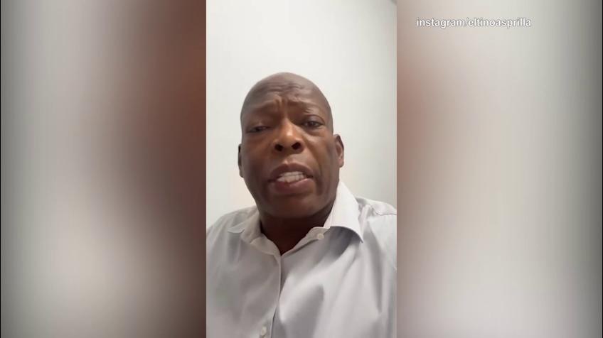 Asprilla derubato, lo sfogo sui social
