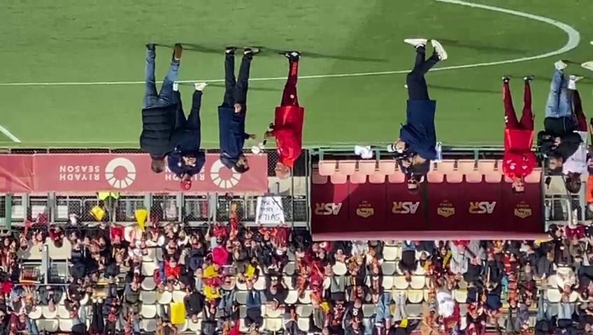 Ranieri ringrazia i tifosi della Roma: il discorso al Tre Fontane