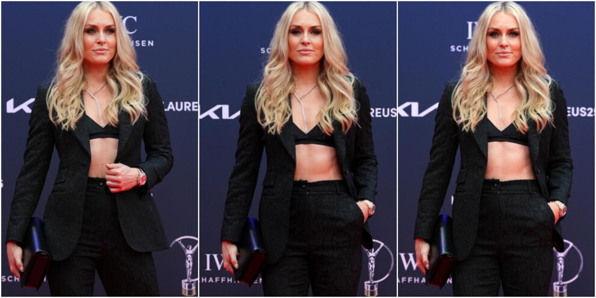 Lindsey Vonn, eleganza e sensualità agli Laureus World Sports Awards