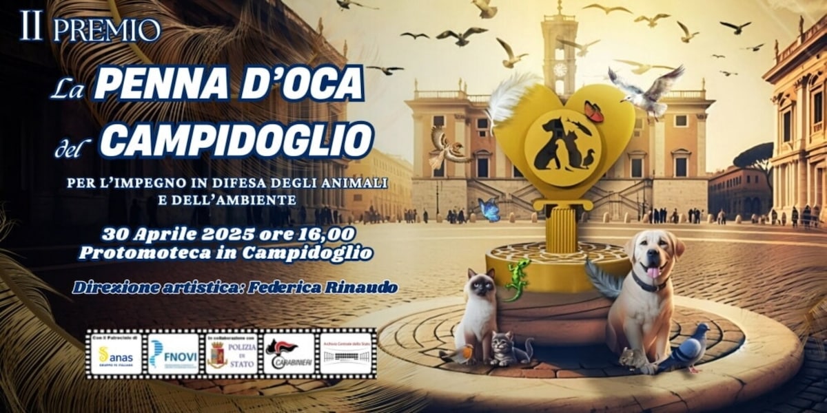 "La Penna d'Oca del Campidoglio", secondo edizione a Roma
