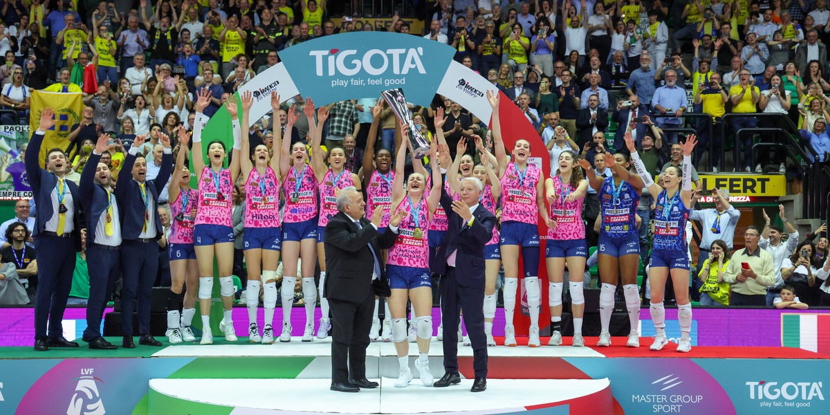 Conegliano è Campione d'Italia