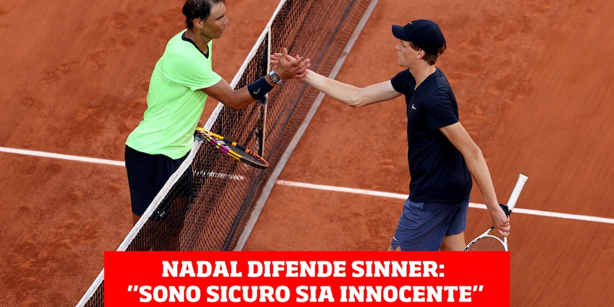 Nadal difende Sinner: "Sono sicuro sia innocente"