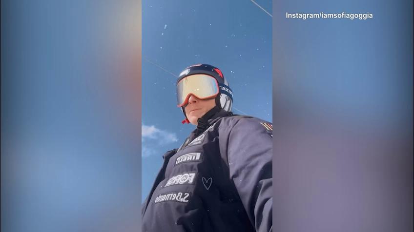 Il sorriso di Sofia Goggia sulla neve