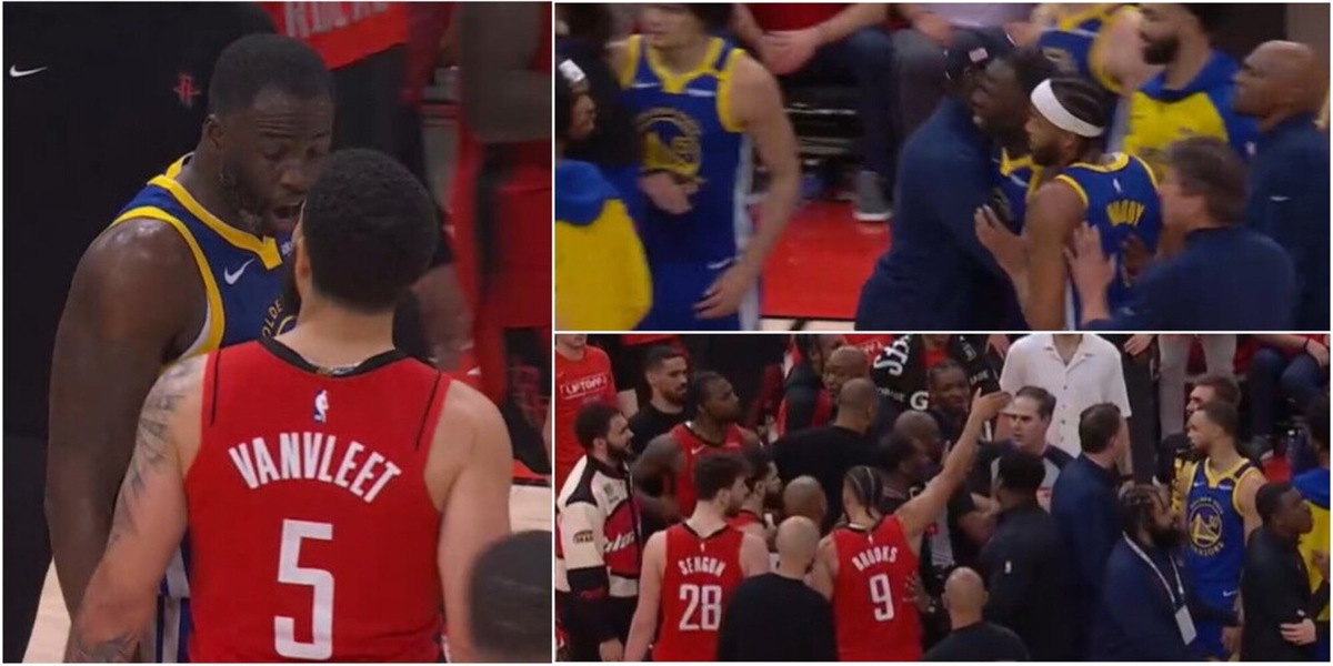 Nba, playoff: rissa e serie in parità tra Rockets e Warriors, allungano Celtics e Cavaliers