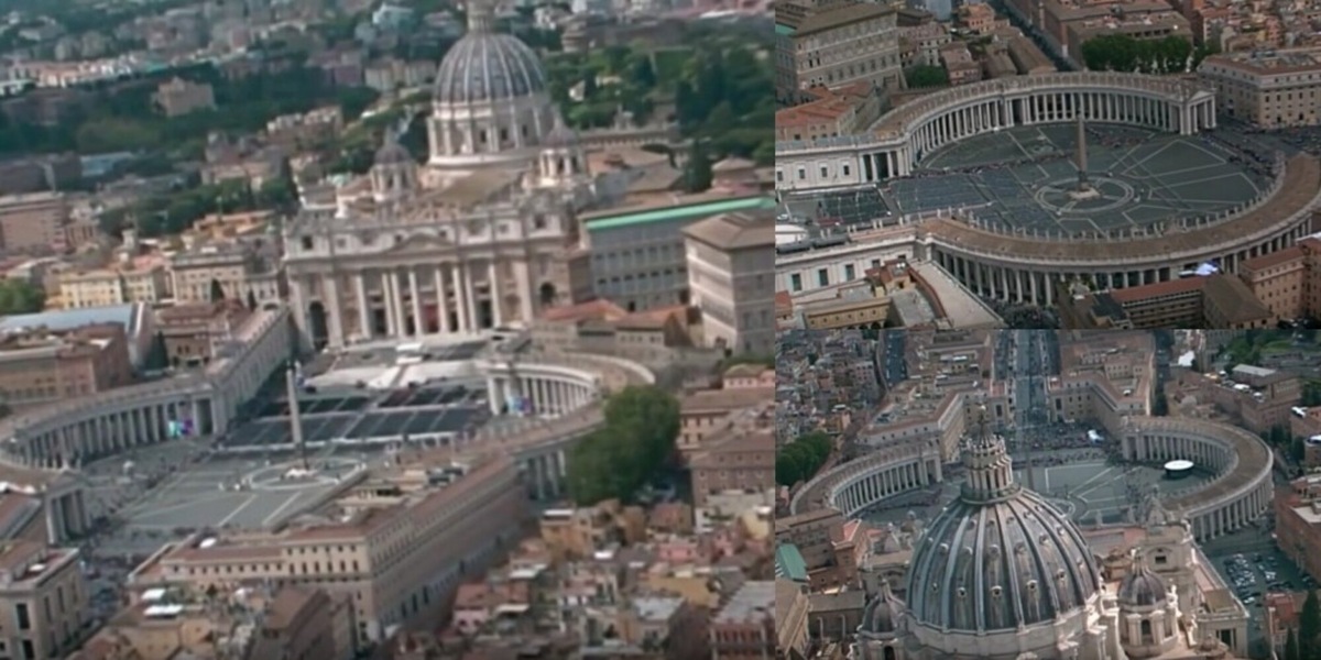 Roma si prepara a salutare Papa Francesco: il video dall'elicottero della Polizia