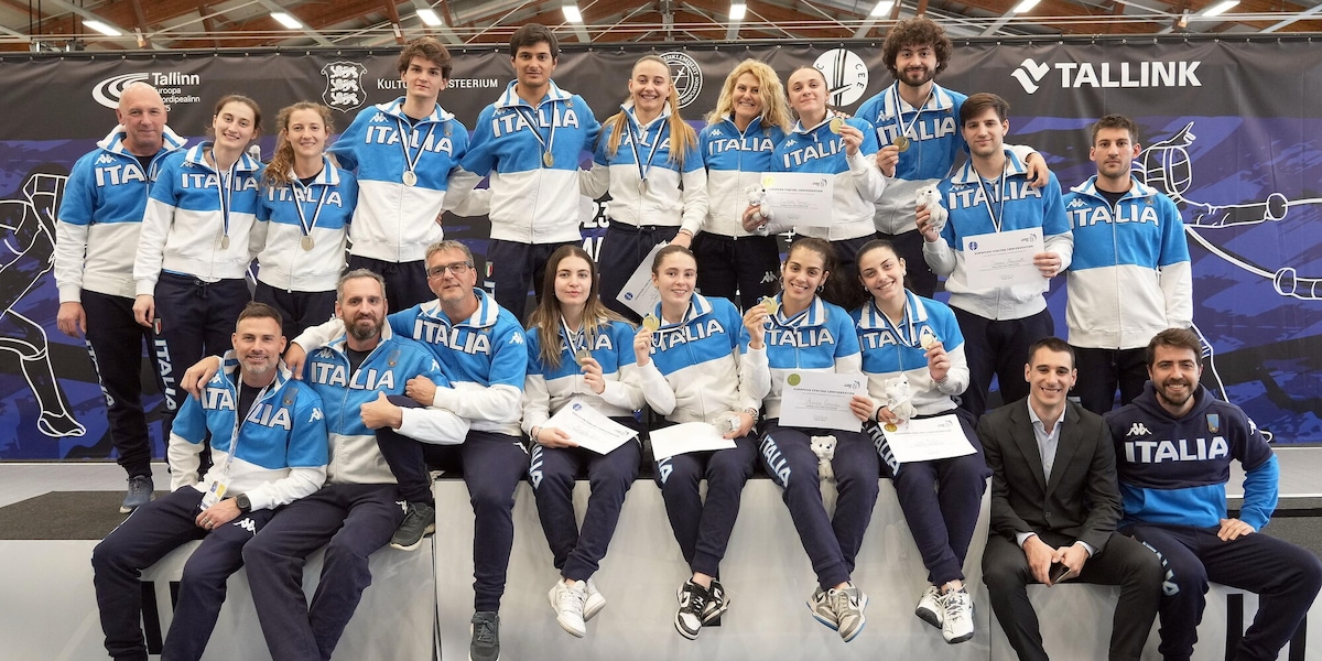 Scherma, Europei Under 23: oro, argento e bronzo per l'Italia nelle prime gare a squadre