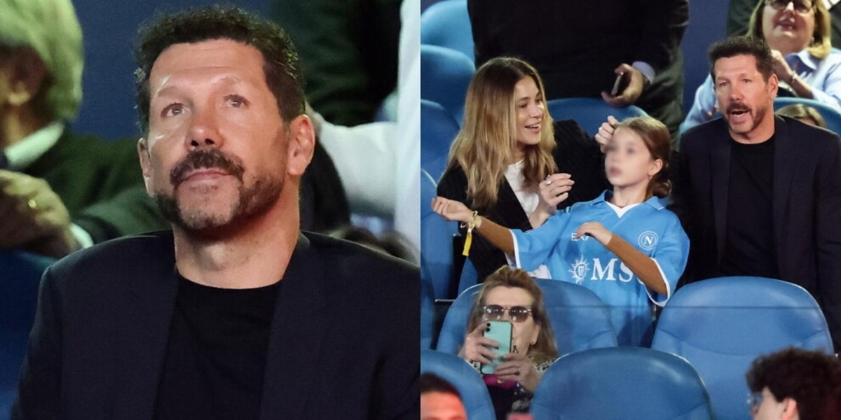 Napoli, sorpresa in tribuna: la famiglia Simeone al Maradona per tifare la squadra di Conte