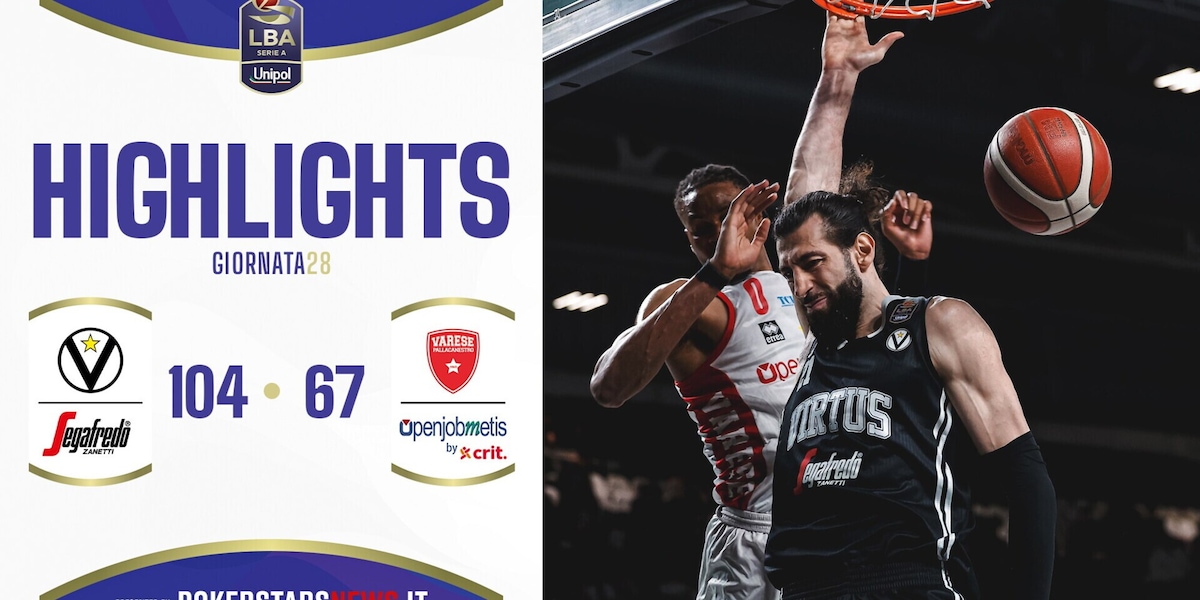 Virtus Segafredo Bologna - Openjobmetis Varese | Serie A Unipol 2024/25