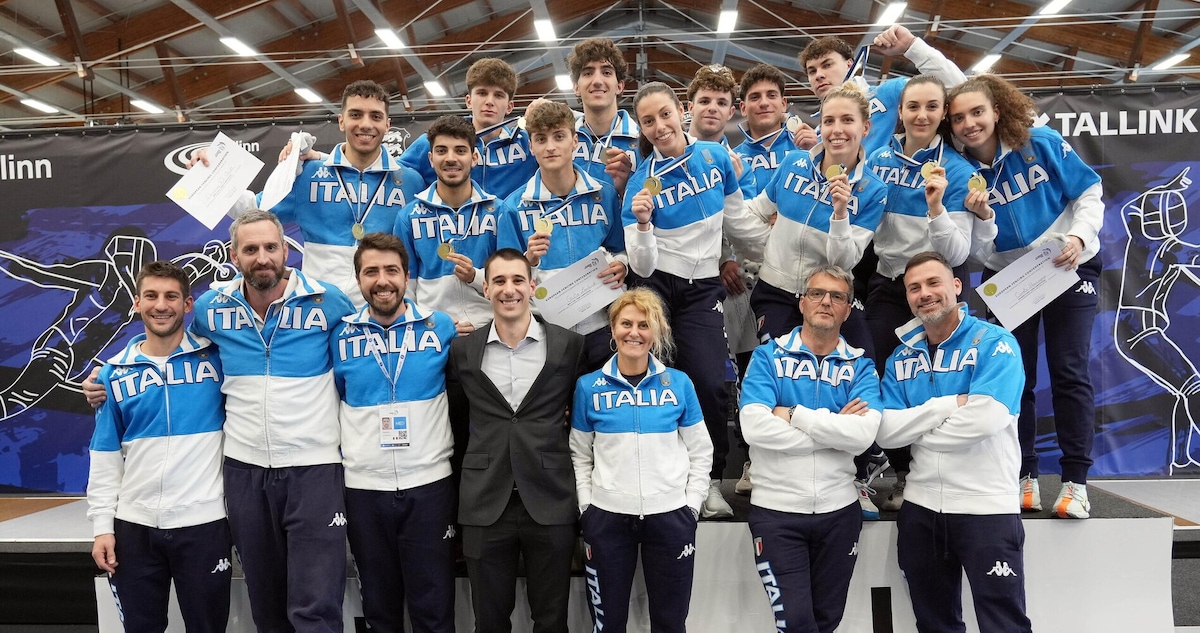 Europei Under 23, Mazzone: "A Tallinn il primato della scherma italiana in una categoria decisiva"