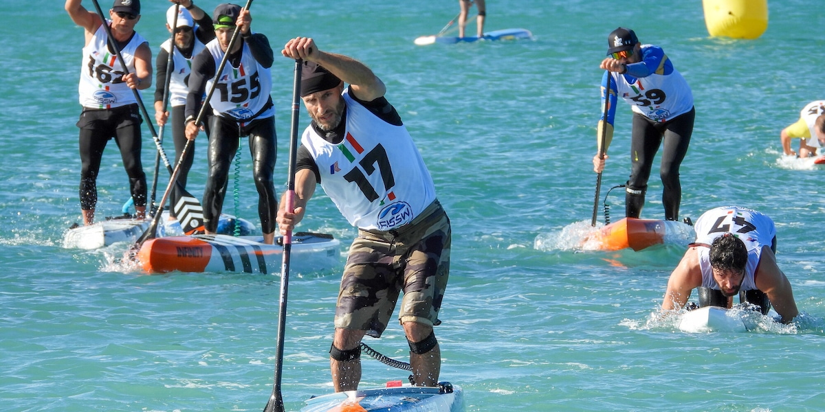 Sup, Nasiri brilla di nuovo sulle acque italiane