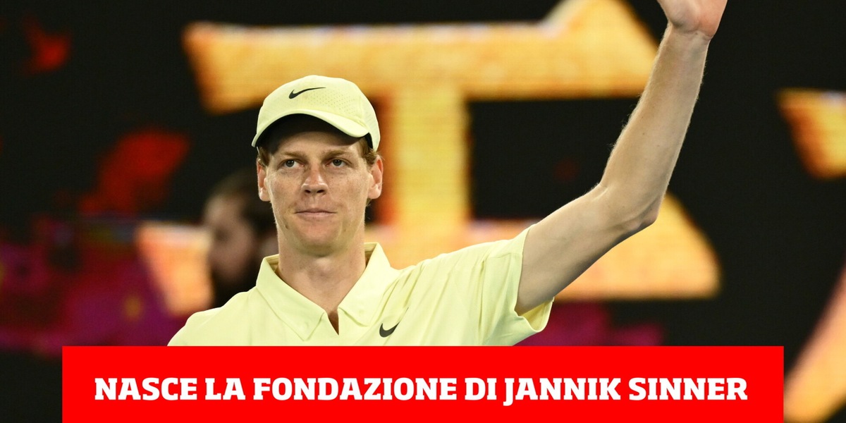 Sinner lancia la sua fondazione: aiuterà i bambini attraverso lo sport e l'istruzione