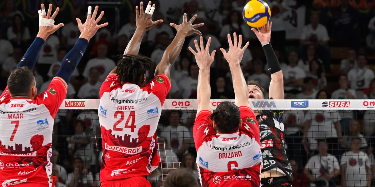 Play Off 3° posto: Perugia vince Gara 1 con Piacenza
