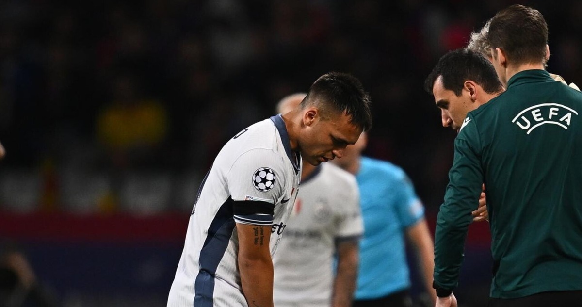 Infortunio Lautaro in Barcellona-Inter: Inzaghi dice come sta e i tempi di recupero