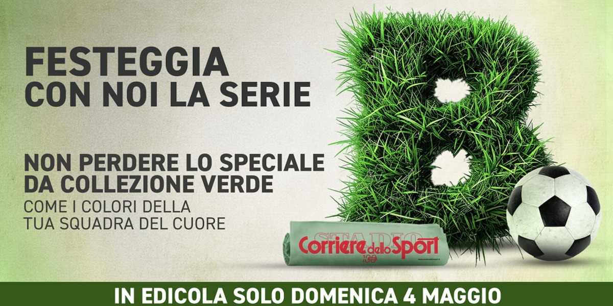 Avellino in B: il Corriere dello Sport si tinge di verde