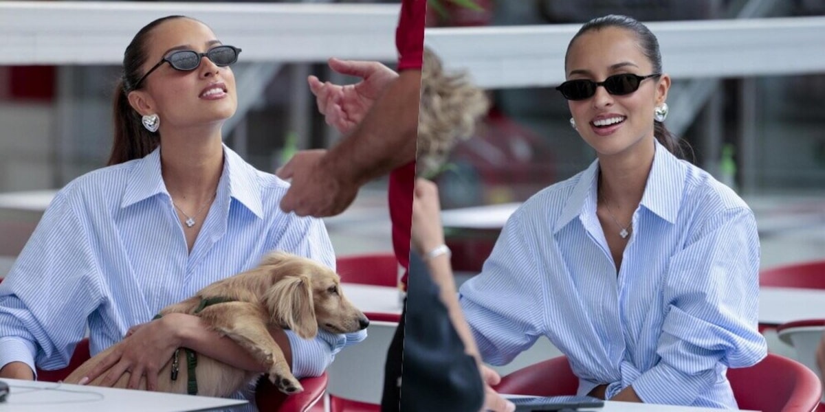 La Formula 1 a Miami: c'è anche lady Leclerc con il cane in braccio