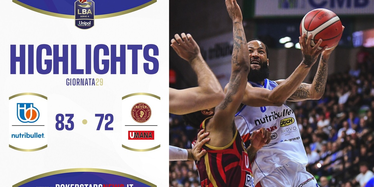 NutriBullet Treviso Basket - Umana Reyer Venezia | PokerstarsNews Highlights Serie A Unipol 2024/2025