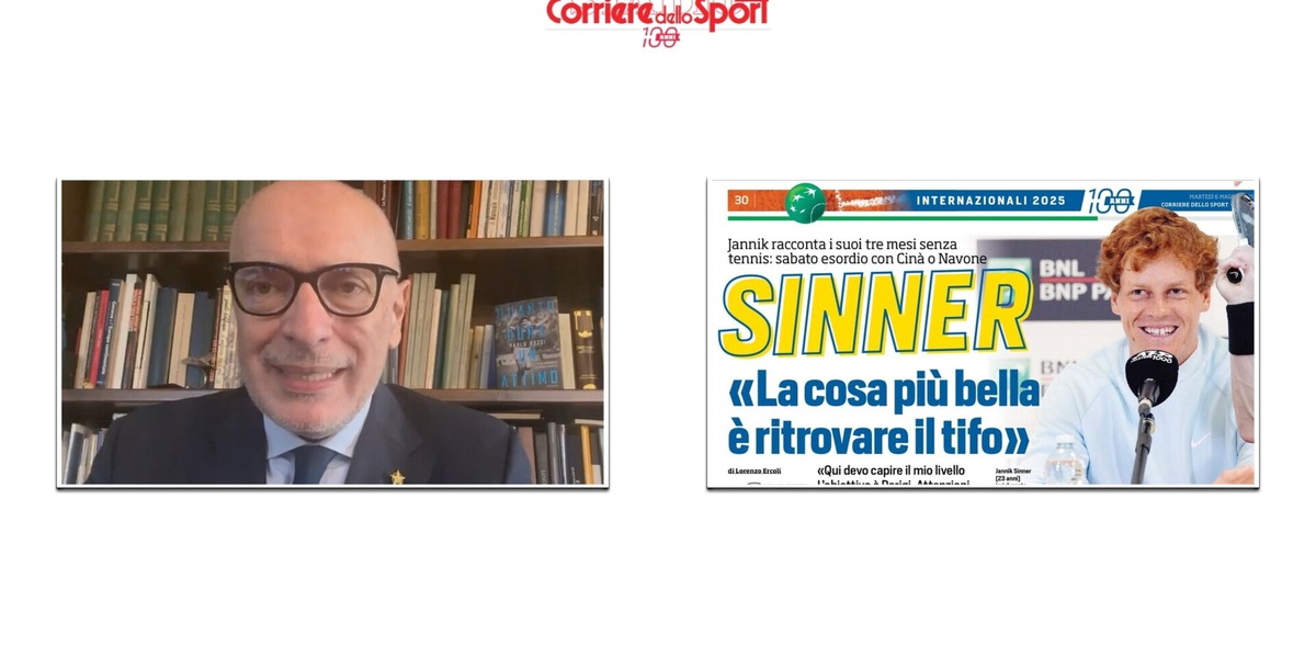 Sinner, quel travolgente Effetto Roma che carica Jannik