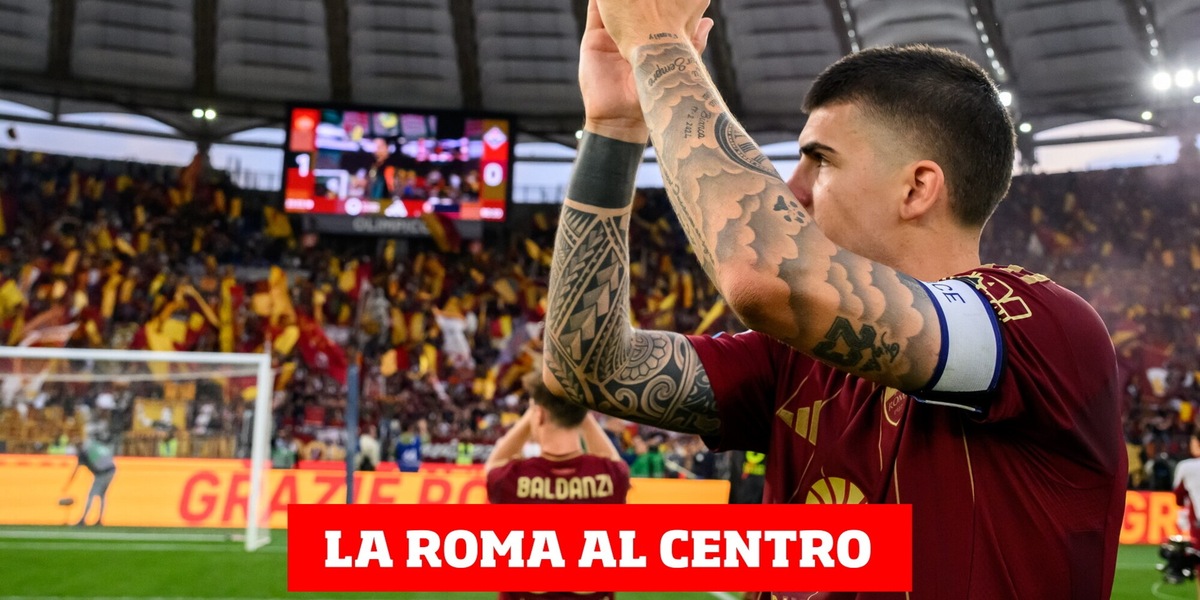 La Roma al centro