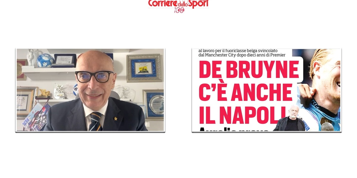 Napoli, perché De Bruyne sarebbe un colpo da Champions League