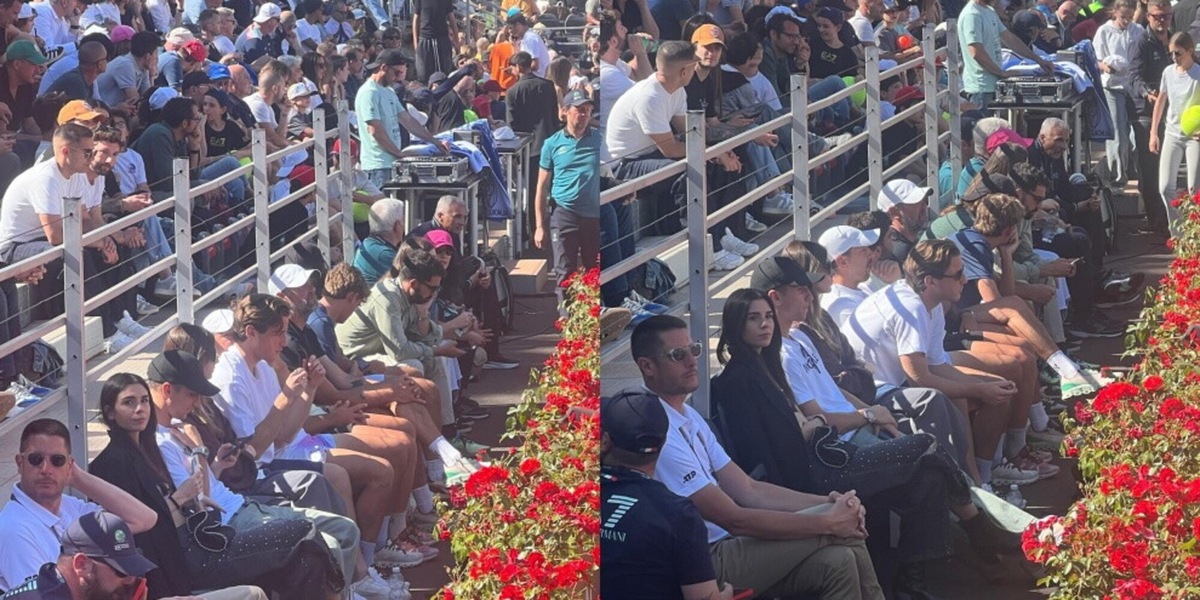 Bove e Baldanzi spettatori speciali al Foro Italico per il derby Cobolli-Nardi