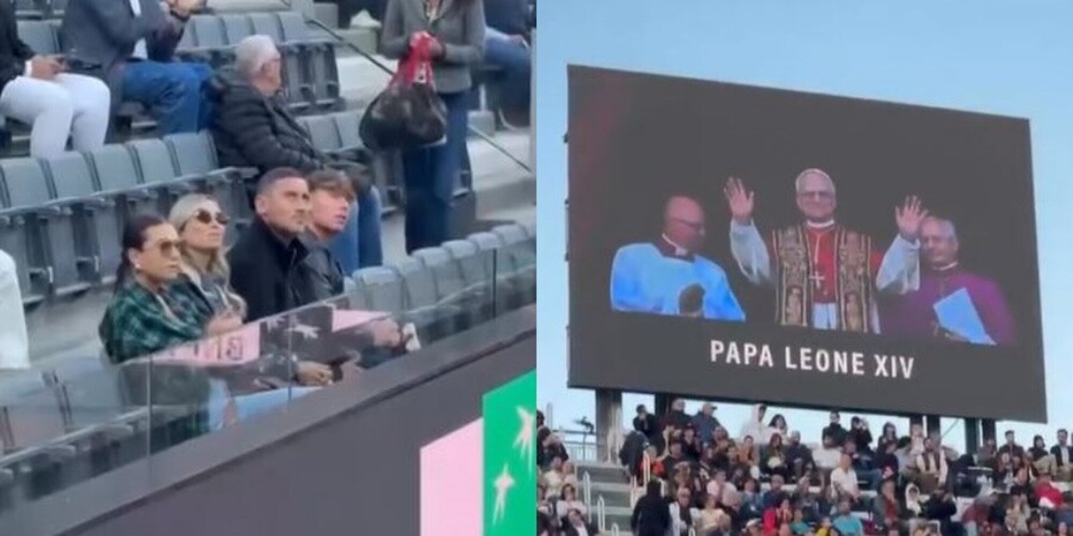 Totti scopre il nuovo Papa mentre guarda Fognini: la reazione è virale