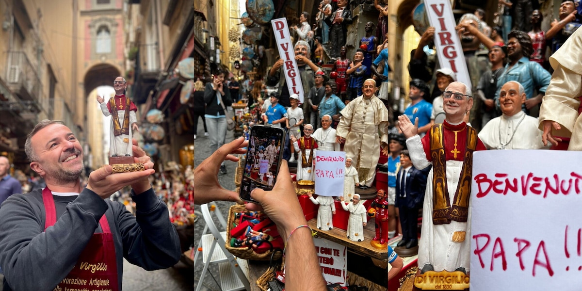 Papa Leone XIV è già nel presepe!
