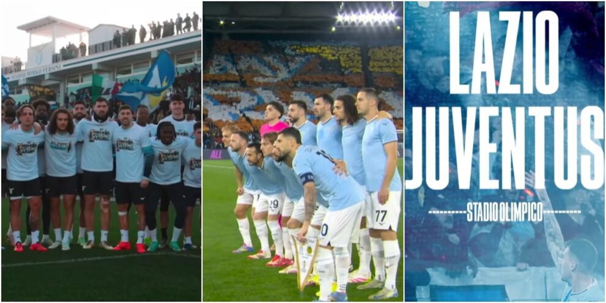 Lazio-Juve, il video emozionale con la voce di Achille Lauro