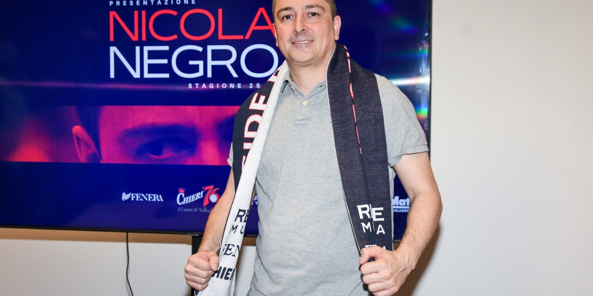 Volley Mercato: Chieri chiama Nicola Negro per sostituire Bregoli