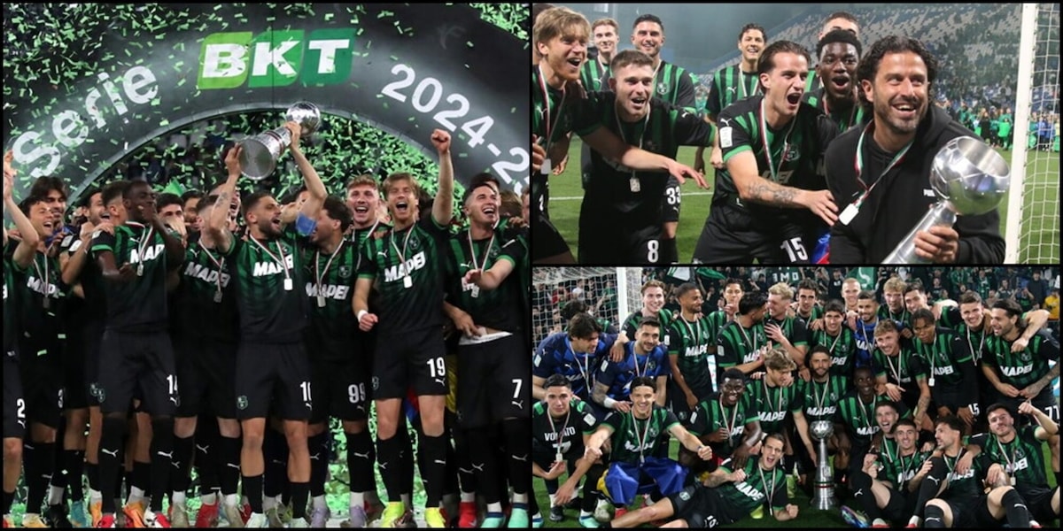 Il Sassuolo alza la Coppa Nexus: le foto della festa in campo