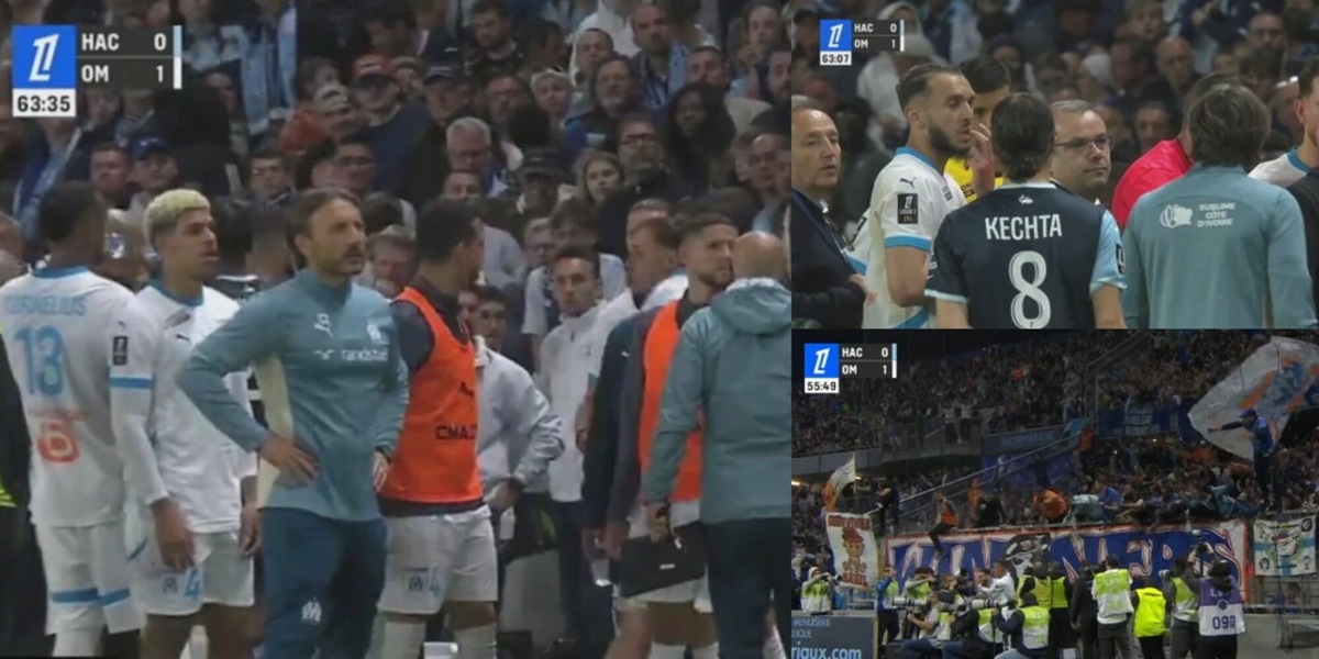 Ligue 1, il Marsiglia di De Zerbi vola in Champions League ma che paura a Le Havre: scontri tra tifosi