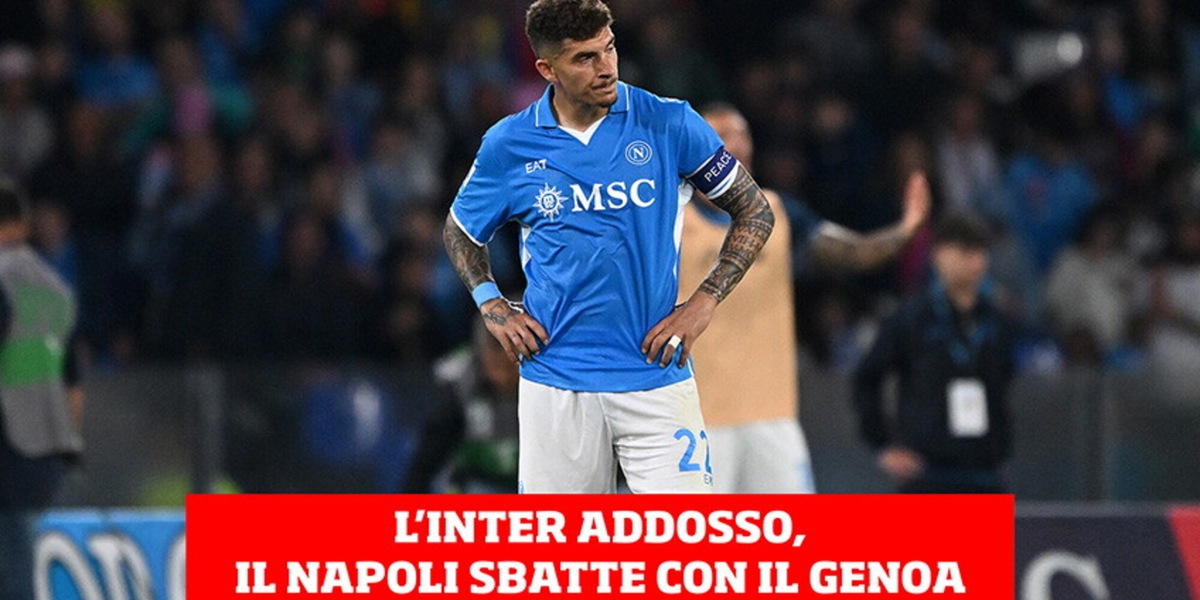 Napoli spreca il bonus scudetto: ora l'Inter è addosso